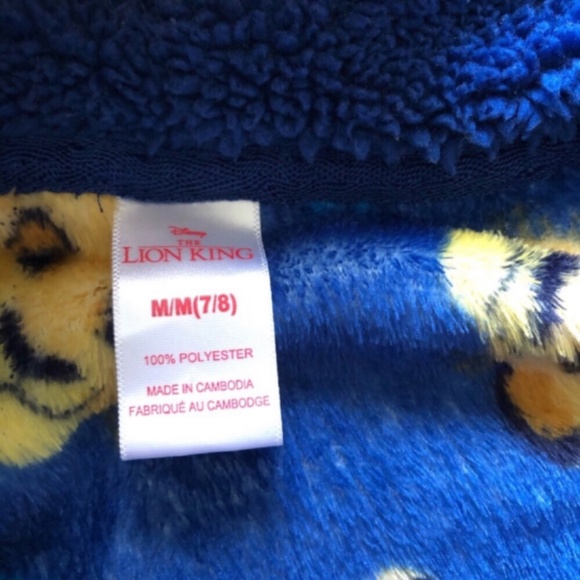 Youth Boys Disney The Lion King Bath Robe - Picture 3 of 5